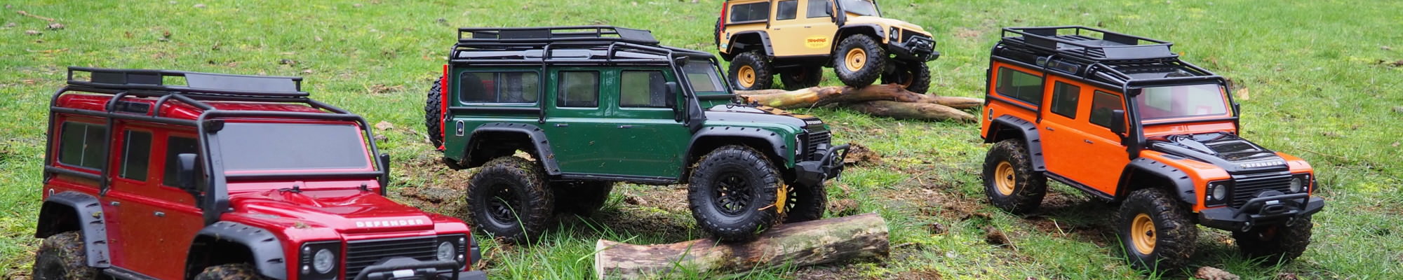 Ferngesteuerte Geländewagen fahren