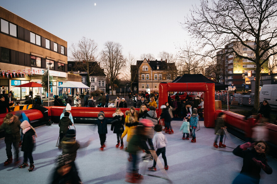 Kunststof schaatsbaan