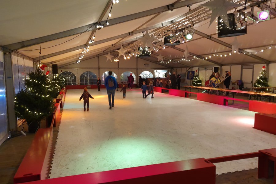 Kunststof schaatsbaan
