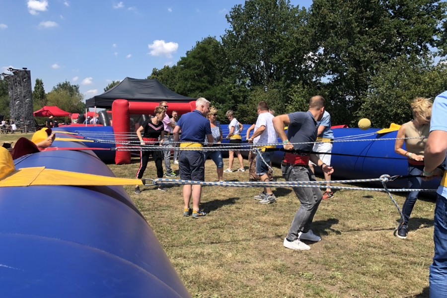 Lebender Tischfußball