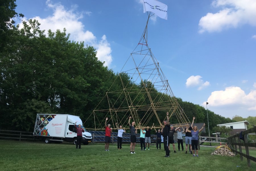 Pyramiden bauen