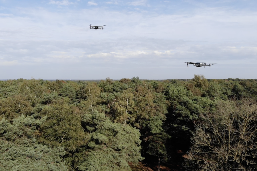 Drohnen fliegen